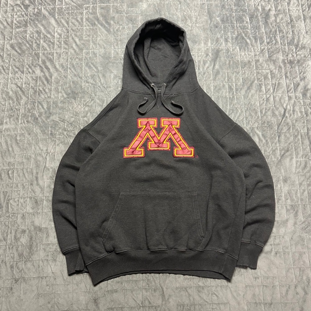 Vintage Y2K 00s Minnesota University Embroidered College Hoodie